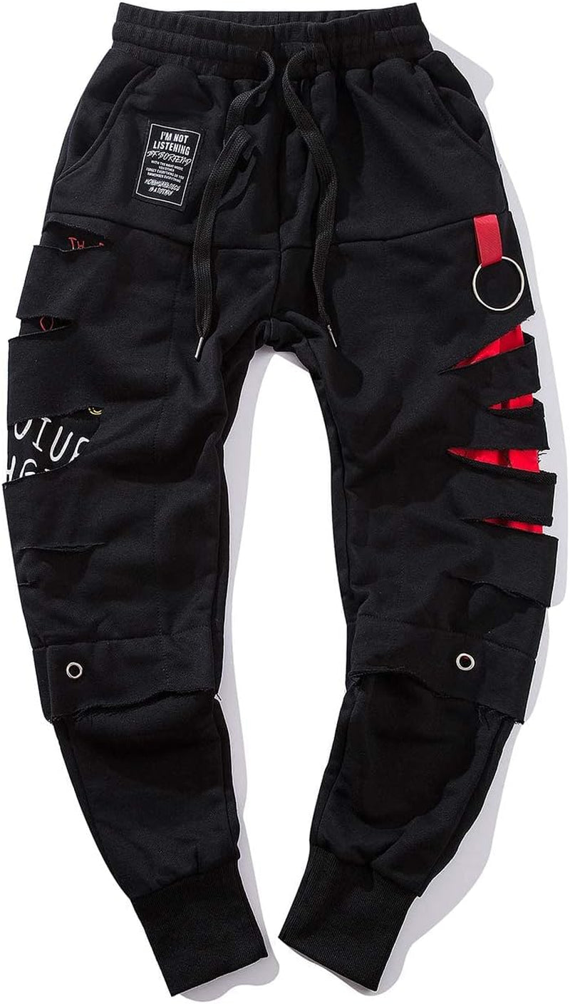 Men'S Japanese Streetwear Jogger Pants for Men