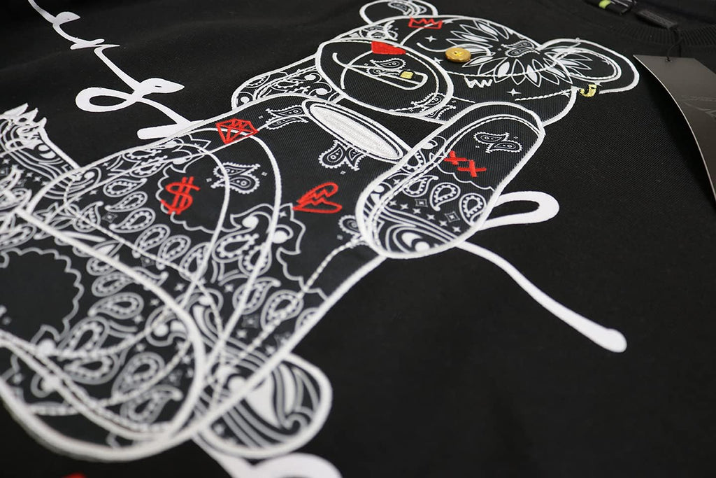 Mens Urban NYC Hip Hop Premium Fleece - Pullover Active Streetwear Fashion Crew Neck Sweatshirt