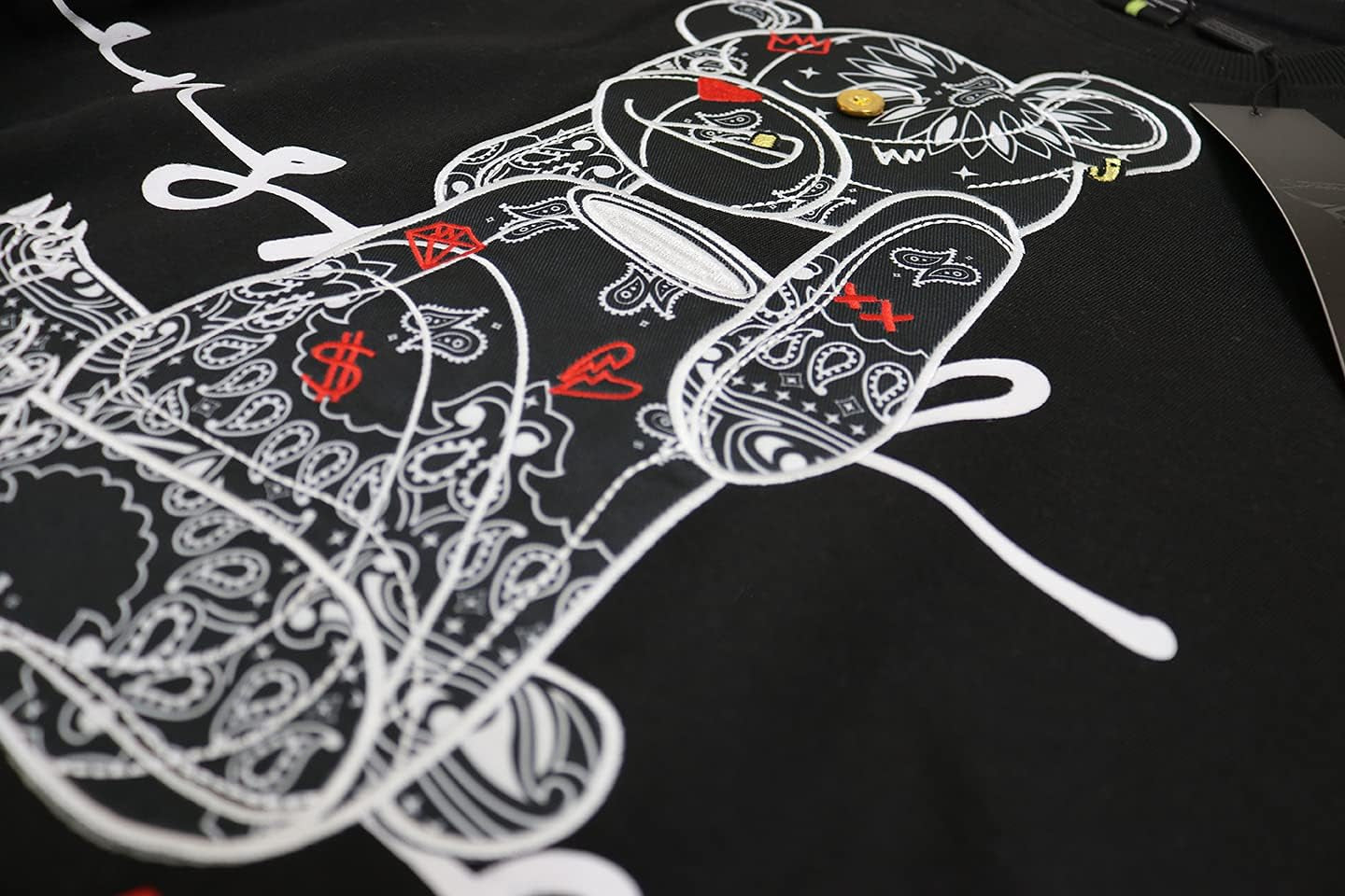 Mens Urban NYC Hip Hop Premium Fleece - Pullover Active Streetwear Fashion Crew Neck Sweatshirt